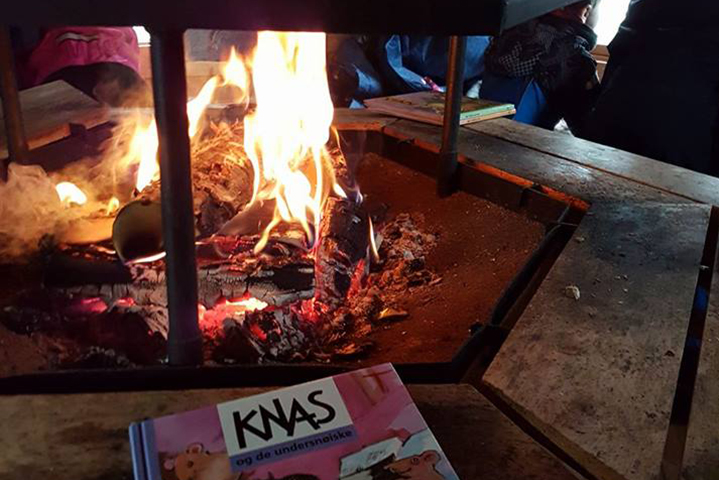 Gromungen barnehage grillhytta